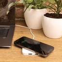 RCS recycled plastic 10W Wireless charger with USB Ports