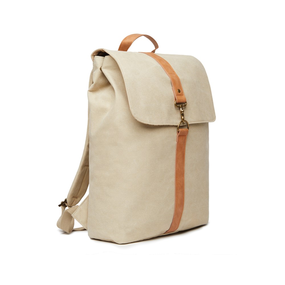 VINGA Bosler GRS recycled canvas backpack