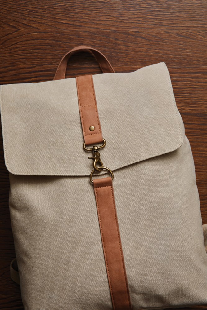 VINGA Bosler GRS recycled canvas backpack