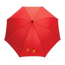 23" Impact AWARE™ RPET 190T auto open bamboo umbrella