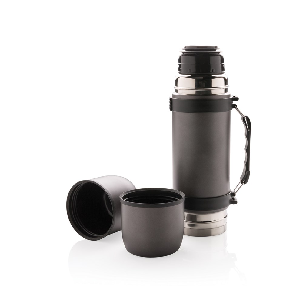 Vacuum flask with 2 cups