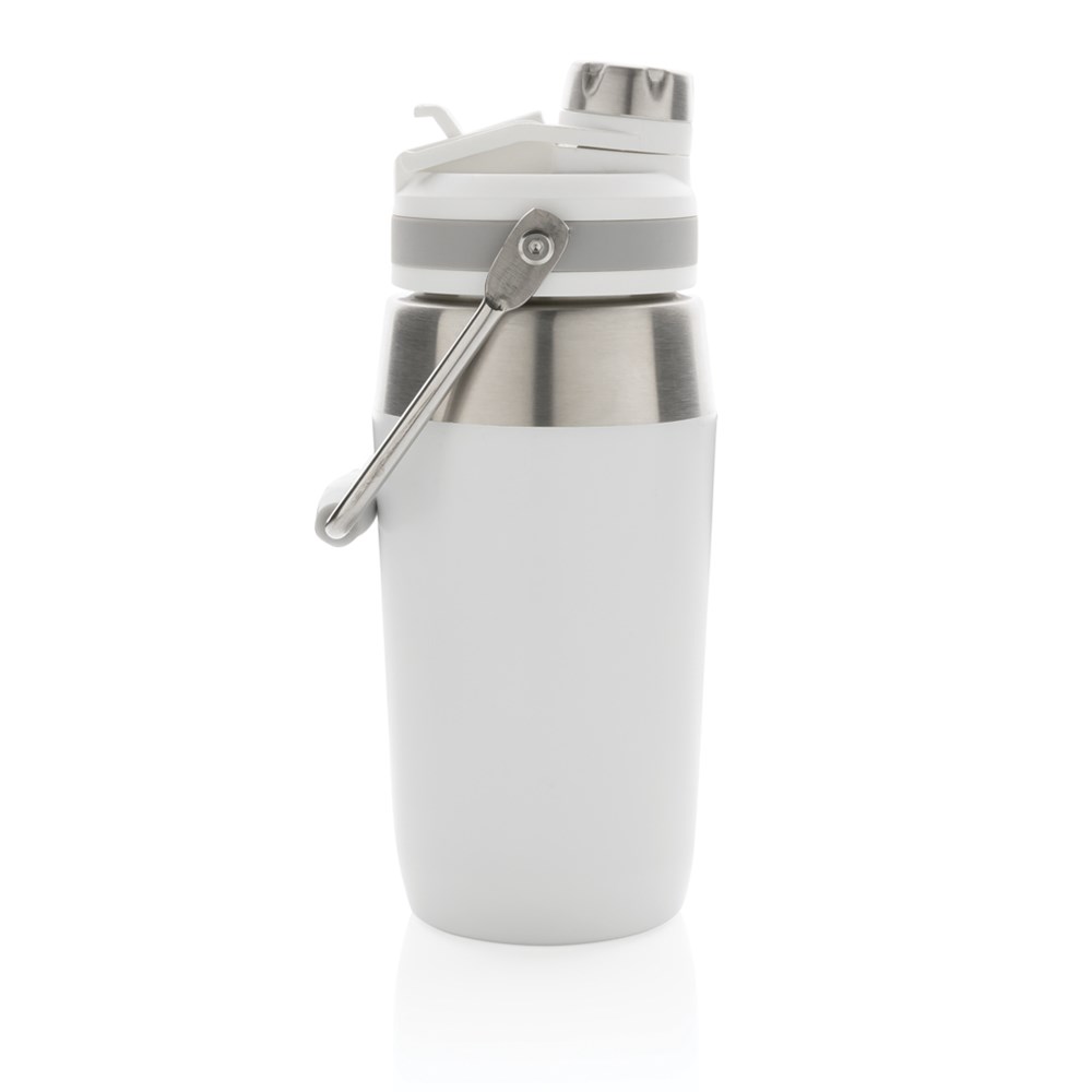 Vacuum stainless steel dual function lid bottle 500ml