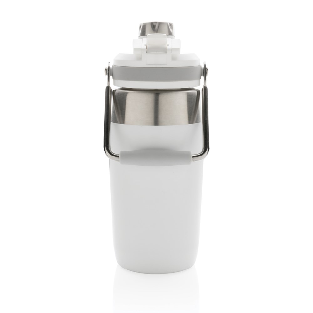 Vacuum stainless steel dual function lid bottle 500ml