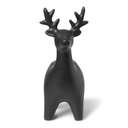 SENZA Reindeer Candleholder Black