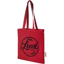 Madras 140 g/m2 GRS recycled cotton tote bag 7L