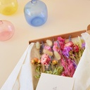 Dried Flowers in Letterbox (L), Orange